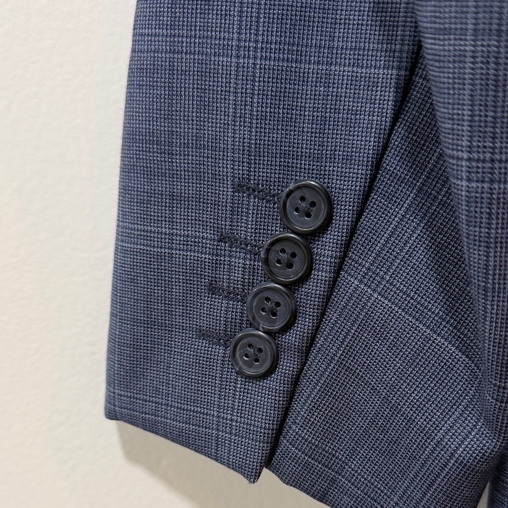 Men’s Blue Blazer (Slim Fit) - Picture 3 of 9